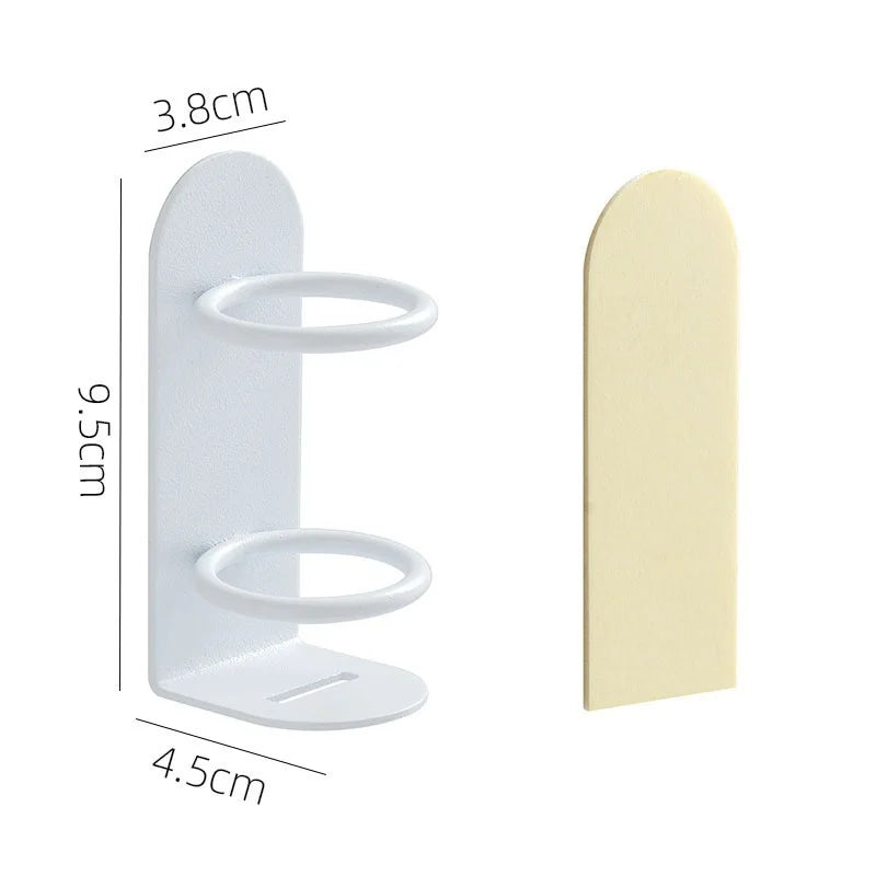Wall-Mounted Electric Toothbrush & Razor Holder – Space-Saving Bathroom Organizer