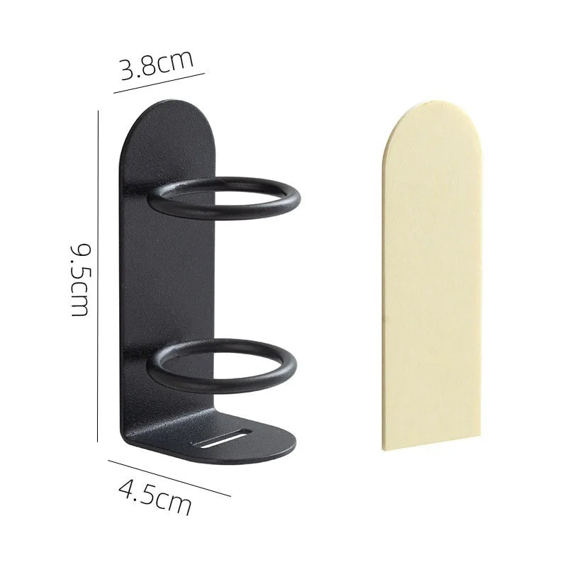 Wall-Mounted Electric Toothbrush & Razor Holder – Space-Saving Bathroom Organizer