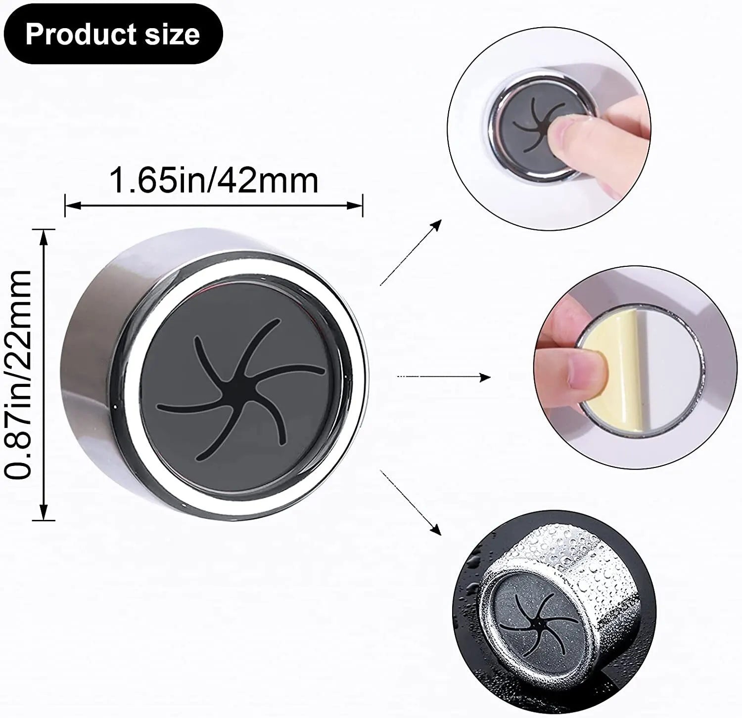 3PCS Non-Punching Dishwashing Cloth Storage Clip – Kitchen Towel & Glove Wall Holder
