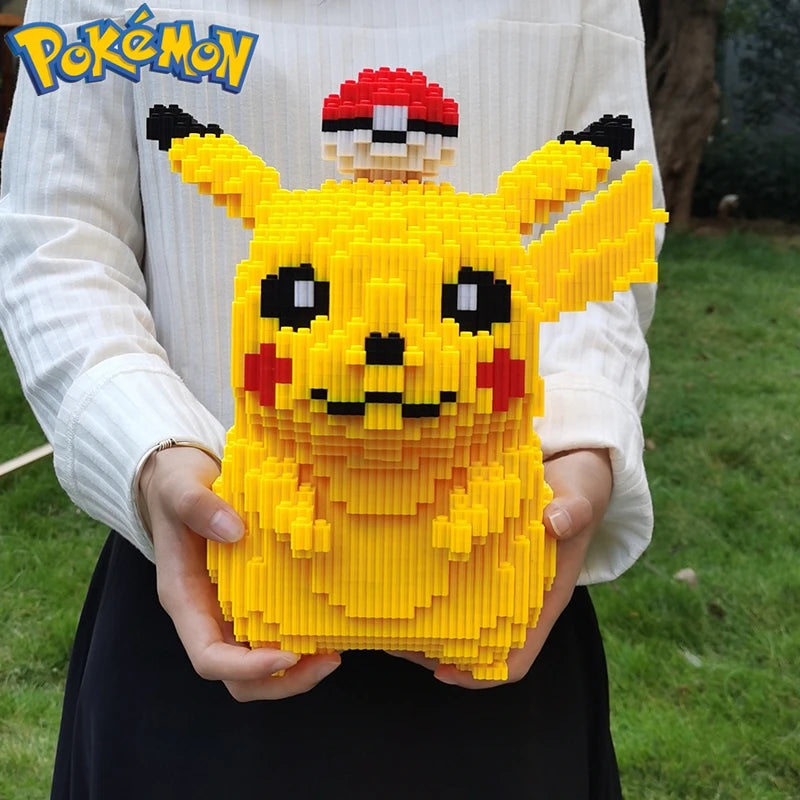 Pikachu Diamond Building Blocks – 5210 pcs Mini Brick Model Toy