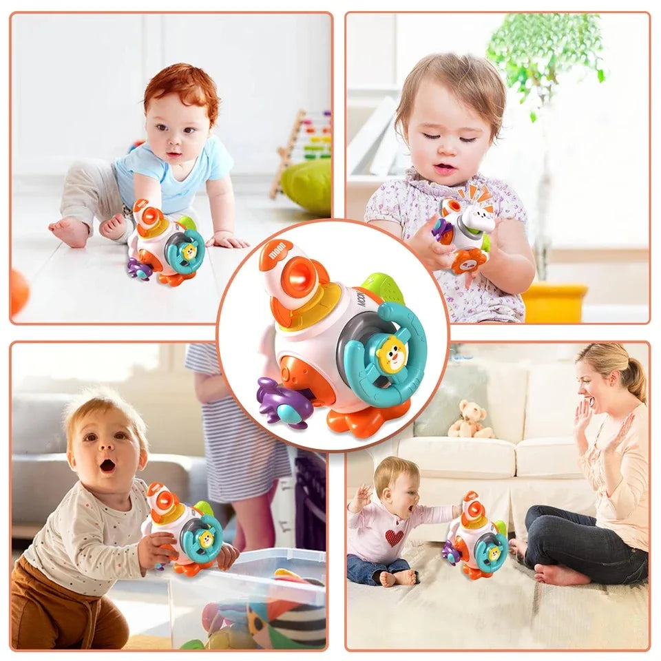 Montessori Busy Cube – Educational Toy for Fine Motor Skills Development