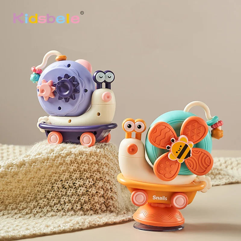 Suction Cup Spinner Toys – Montessori Sensory Toy for Babies and Toddlers