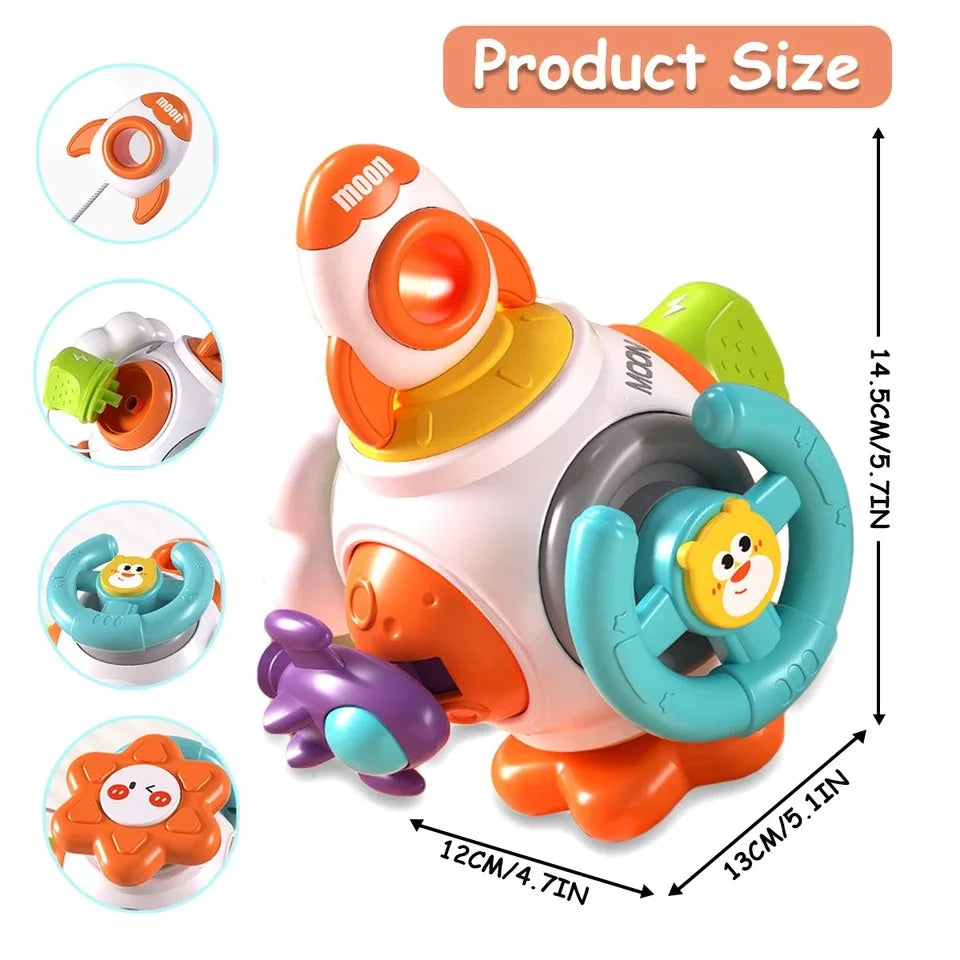 Montessori Busy Cube – Educational Toy for Fine Motor Skills Development