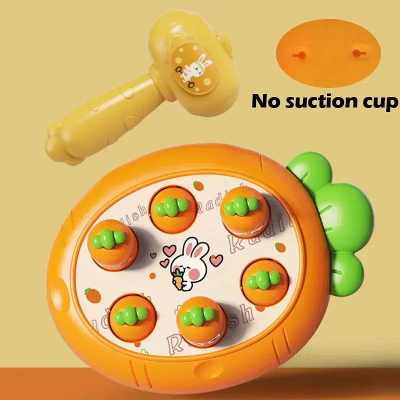 Carrot Knocking Game – Montessori Educational Toy for Kids