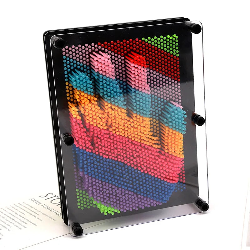 3D Pin Art Board – Creative and Relaxing Sculpture Toy