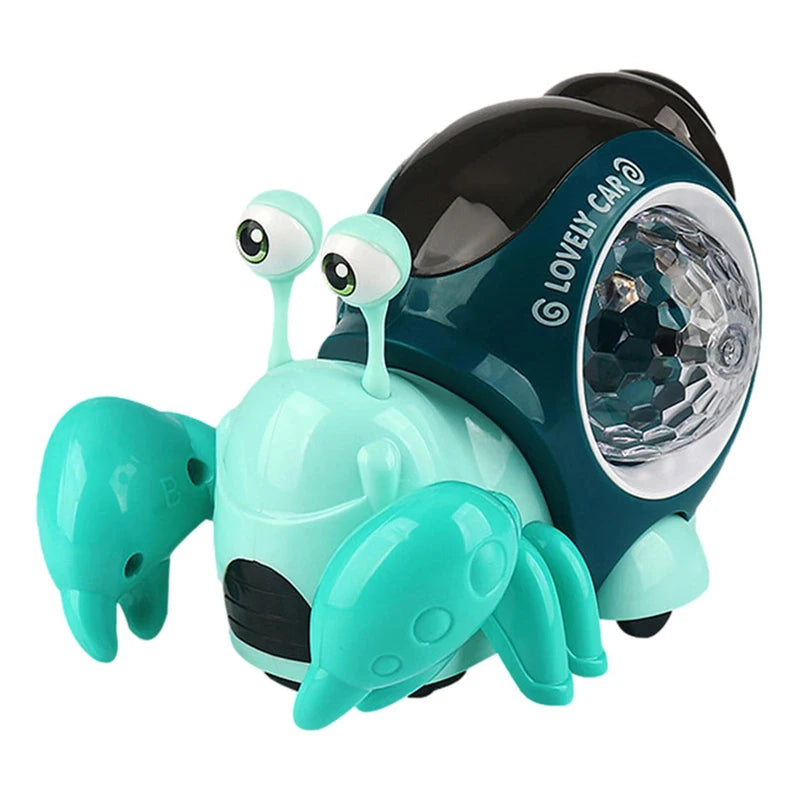 Crawling Crab Baby Toy – Interactive Music & Light for Toddlers