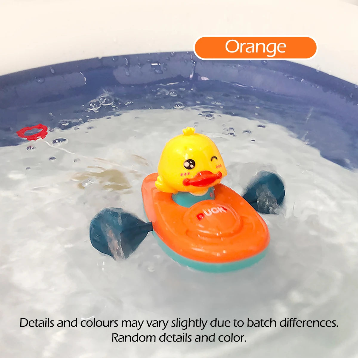 Duck on Boat Bath Toy – Water Fun for Kids