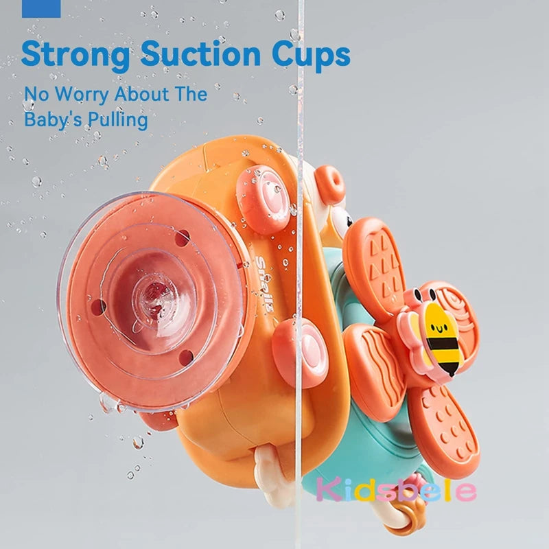 Suction Cup Spinner Toys – Montessori Sensory Toy for Babies and Toddlers