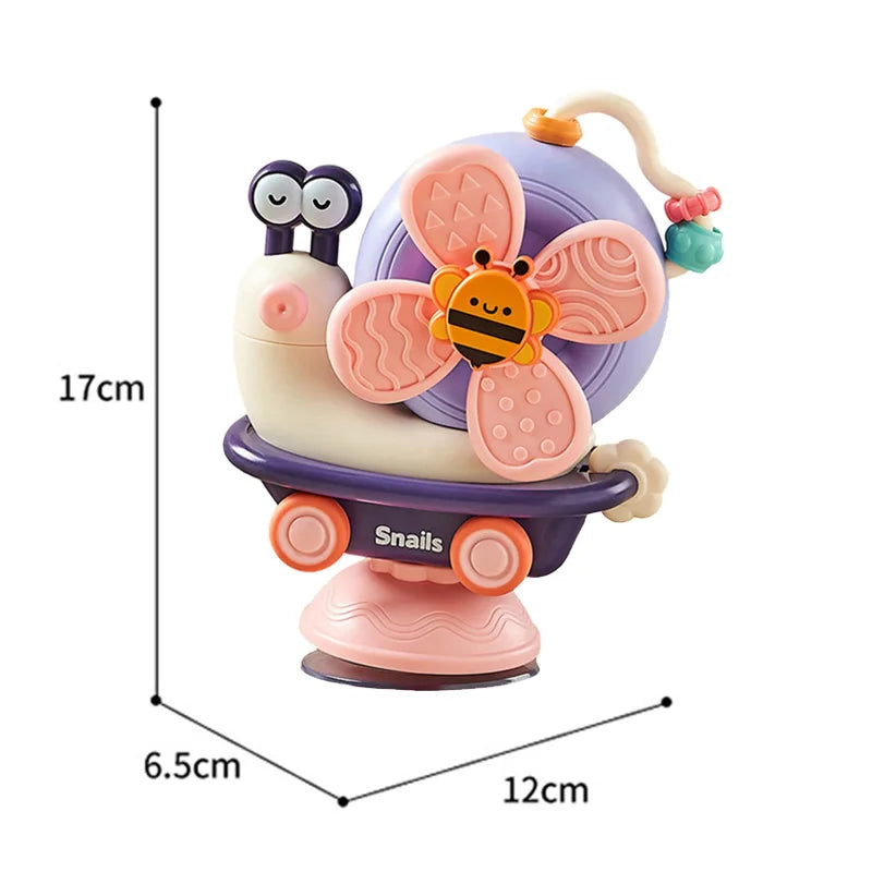 Suction Cup Spinner Toys – Montessori Sensory Toy for Babies and Toddlers