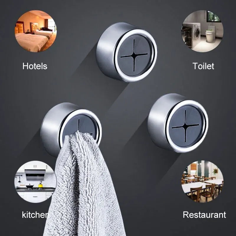 3PCS Non-Punching Dishwashing Cloth Storage Clip – Kitchen Towel & Glove Wall Holder