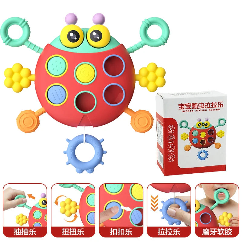 Montessori Busy Cube – Educational Toy for Fine Motor Skills Development