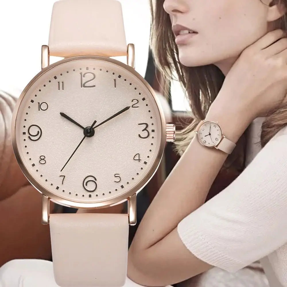Women's Luxury Quartz Watch – Gold Mesh Band, Ultra-Thin, Elegant Design