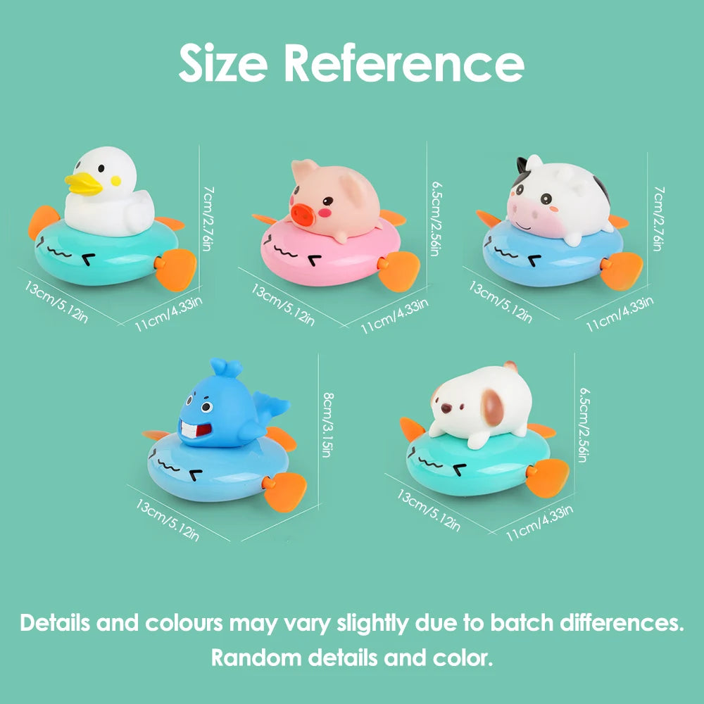 Duck on Boat Bath Toy – Water Fun for Kids