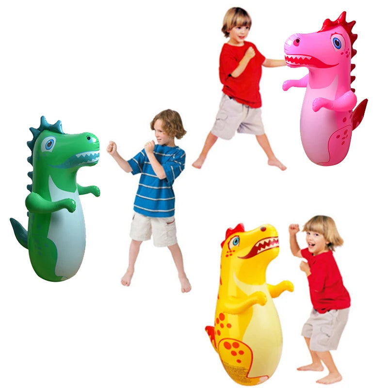 Inflatable Dinosaur Punching Bag – Fun Boxing Toy for Kids