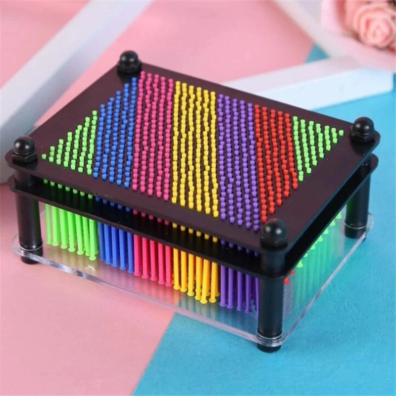 3D Pin Art Board – Creative and Relaxing Sculpture Toy