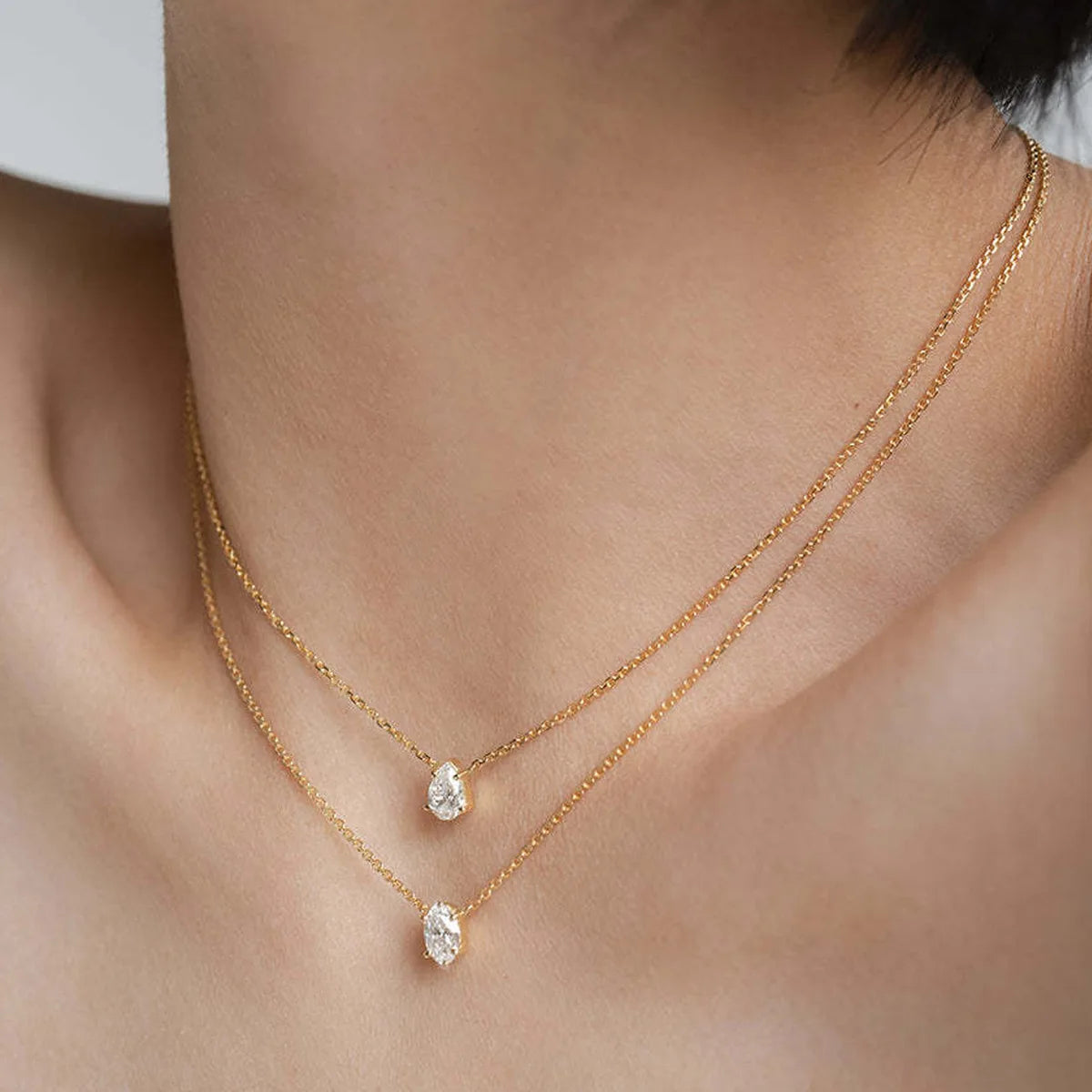 Women's Trendy Multilayer Zircon Pendant Necklace – Elegant Fashion Jewelry